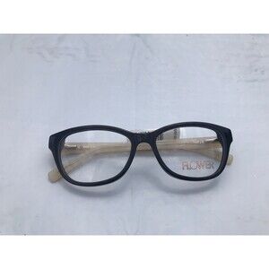 FLOWER Mary 6002 001 Black Eyeglasses Frame 52-16-135mm.